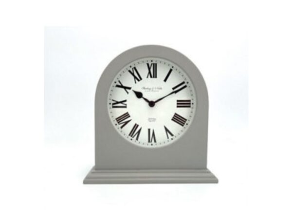 Grey Mantle Clock