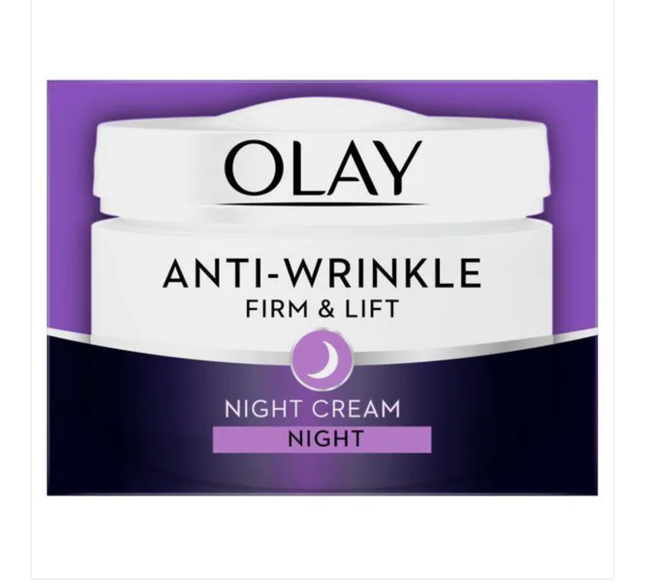 Olay Anti-Wrinkle Firm & Lift Moisturiser Night Cream 50ml