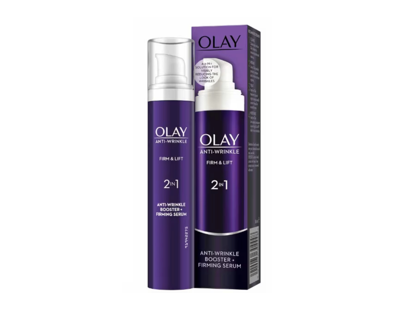 Olay Anti-Wrinkle Firm And Lift 2In1 Day Cream And Firming Serum 50ml - Image 3