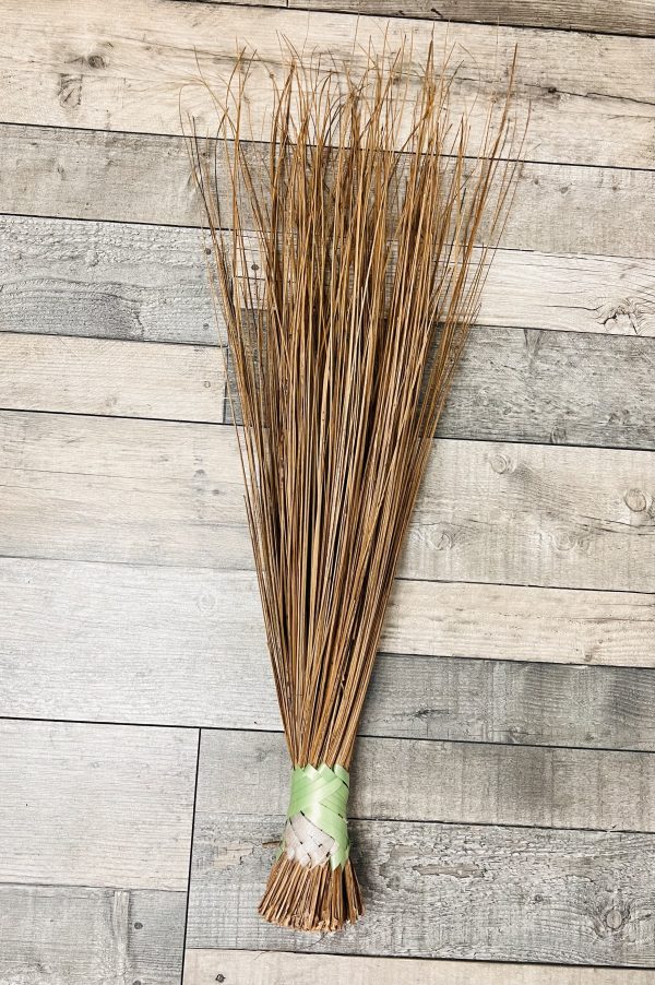 long igbale african broom for sweeping