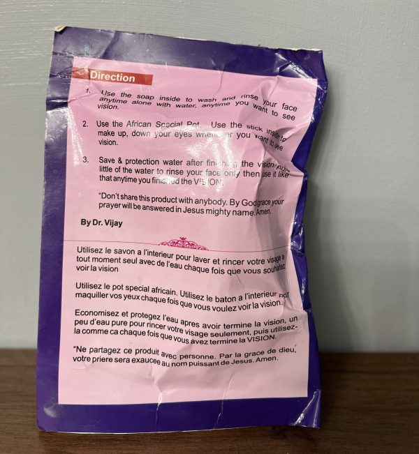 spiritual product for gaining better clarity and visions