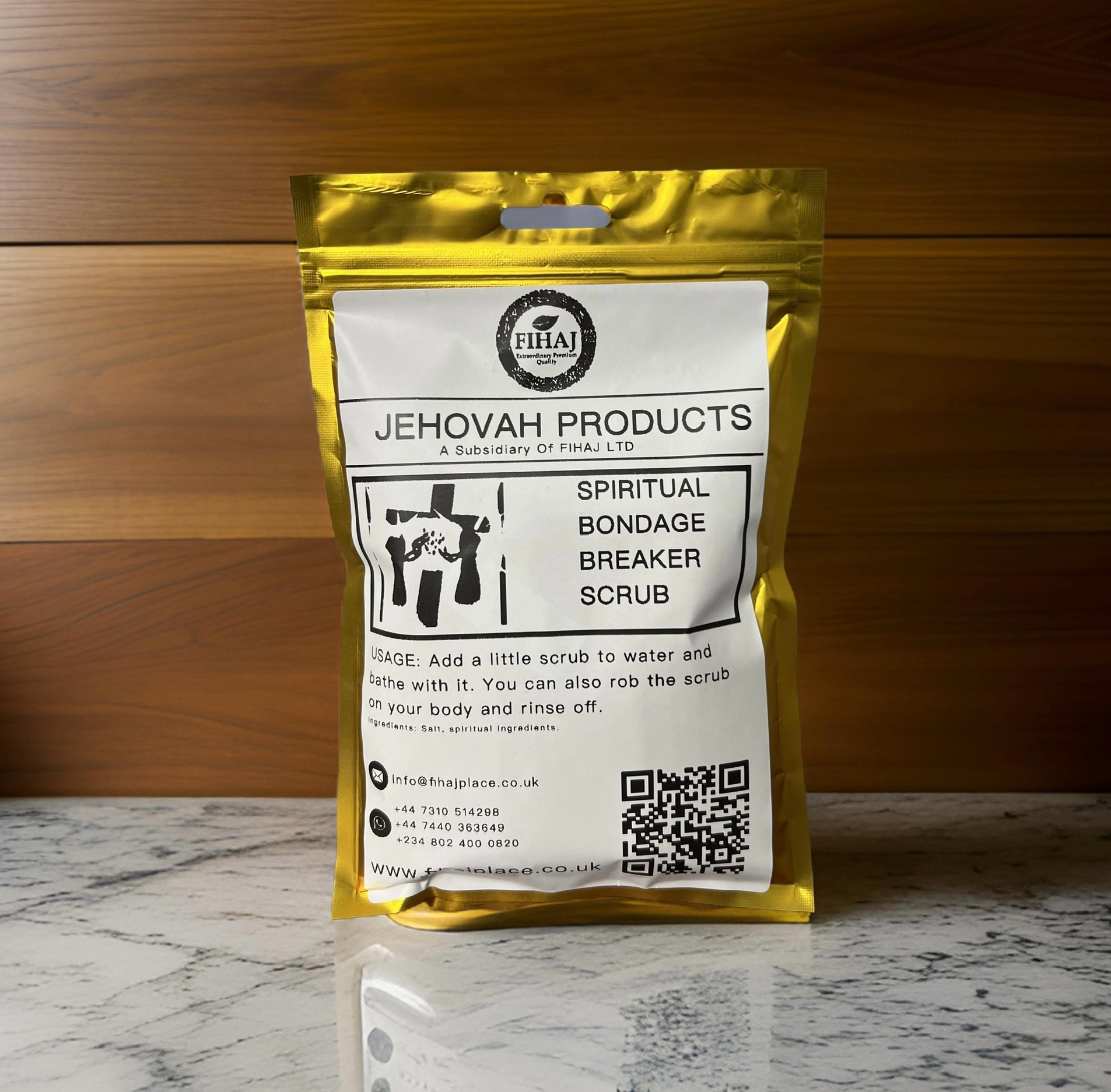 Spiritual Bondage Breaker scrub