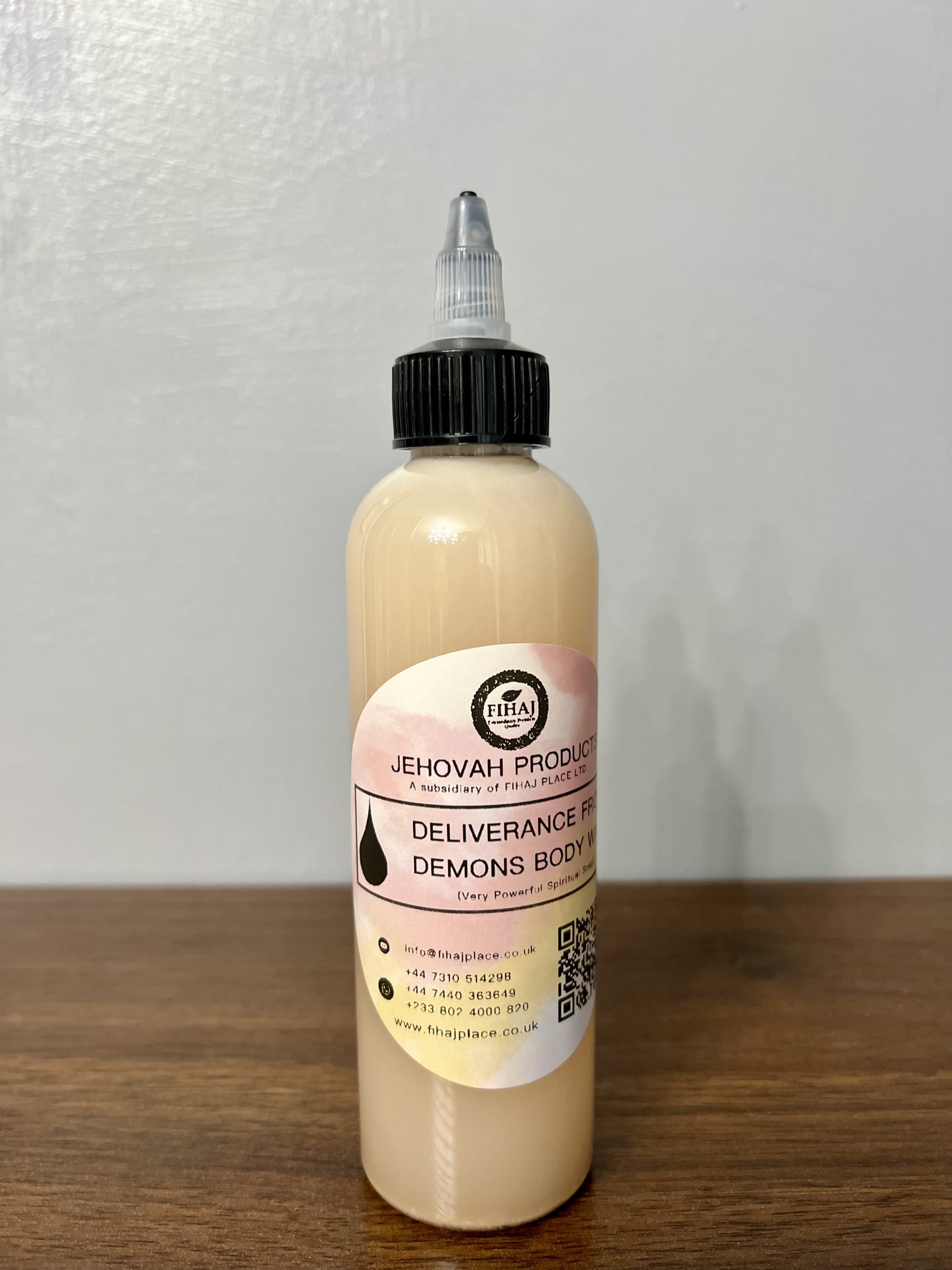 Deliverance from demons body wash