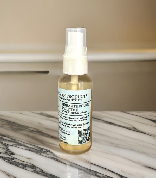 spray bottle of the Breakthrough Spiritual Perfume