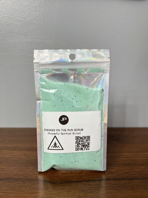 body scrub for defense against evil forces and enemies