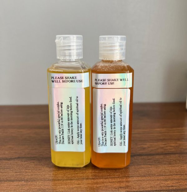 honey and oil spiritual products for diving wisdom and foresight