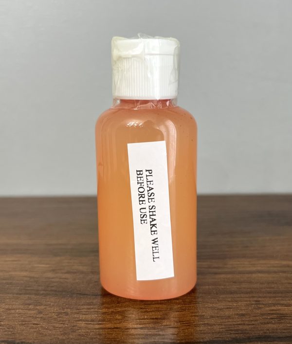 Back view of the internal spiritual detox drink