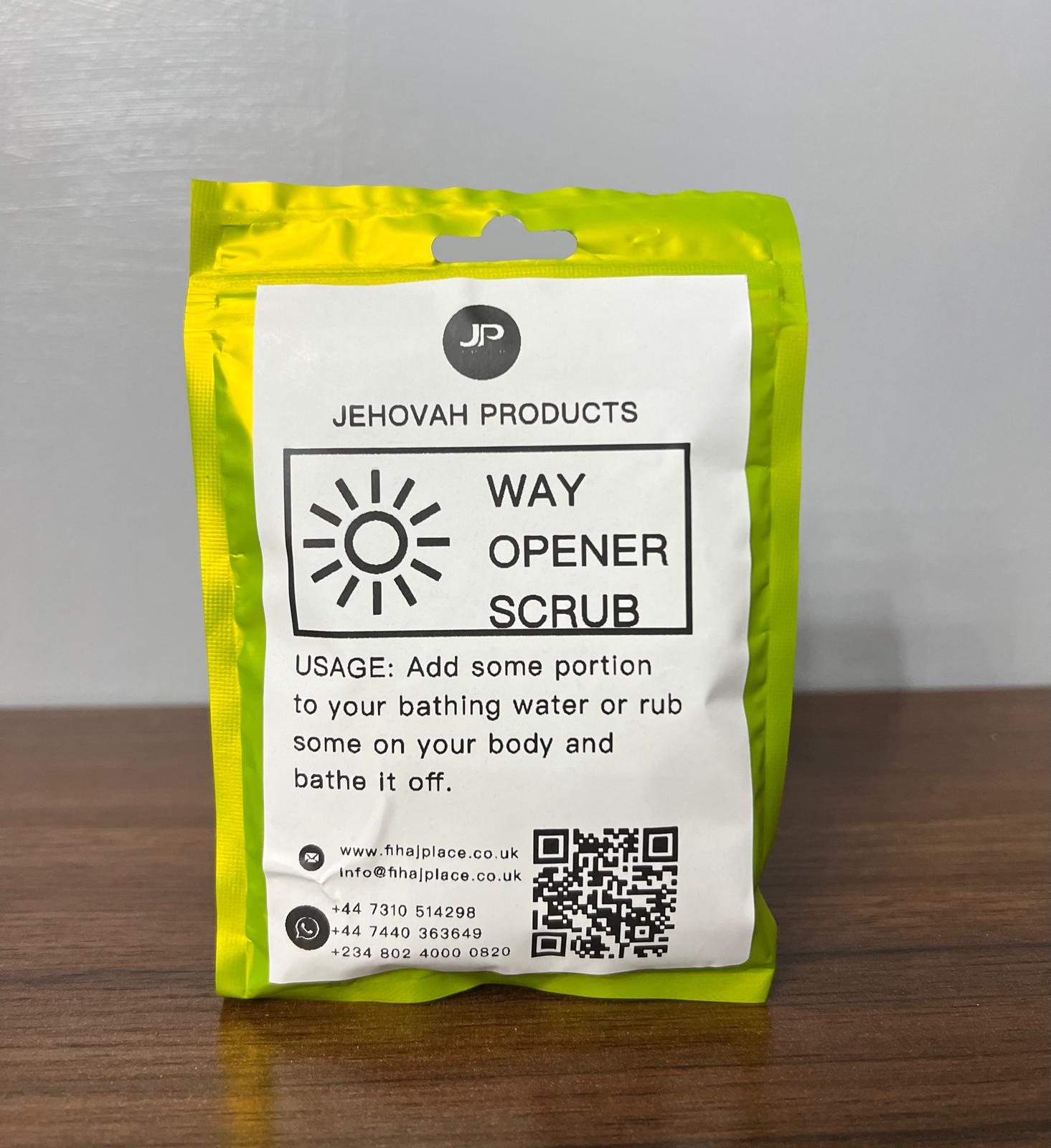 Way Opener Scrub for promoting good luck and success