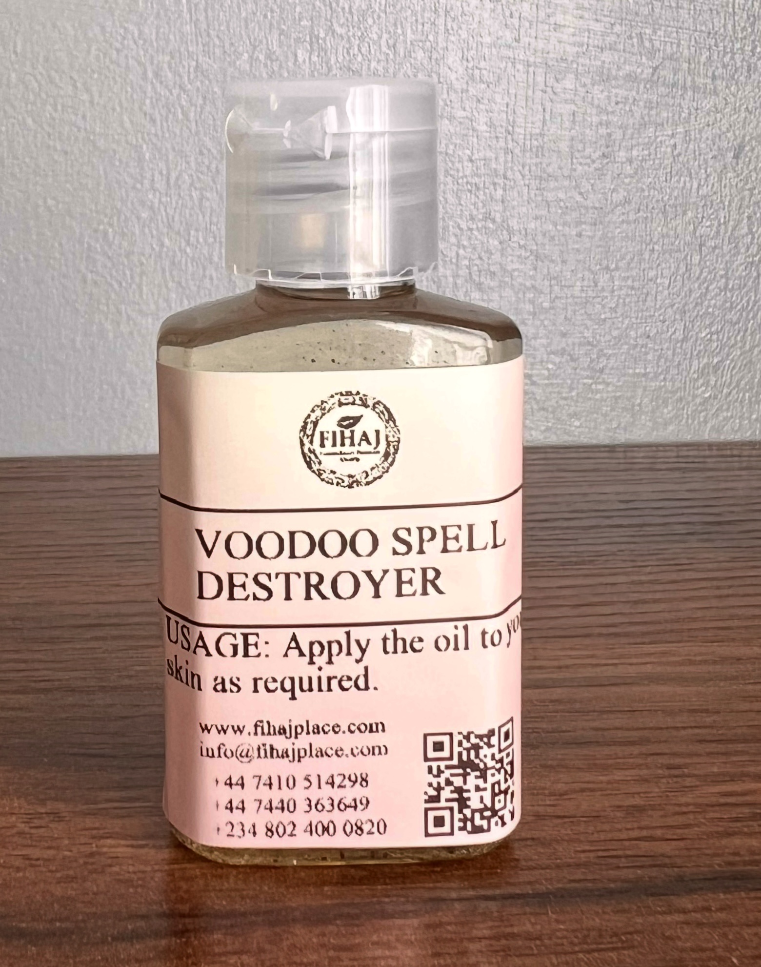 Voodoo Spell Destroyer Oil