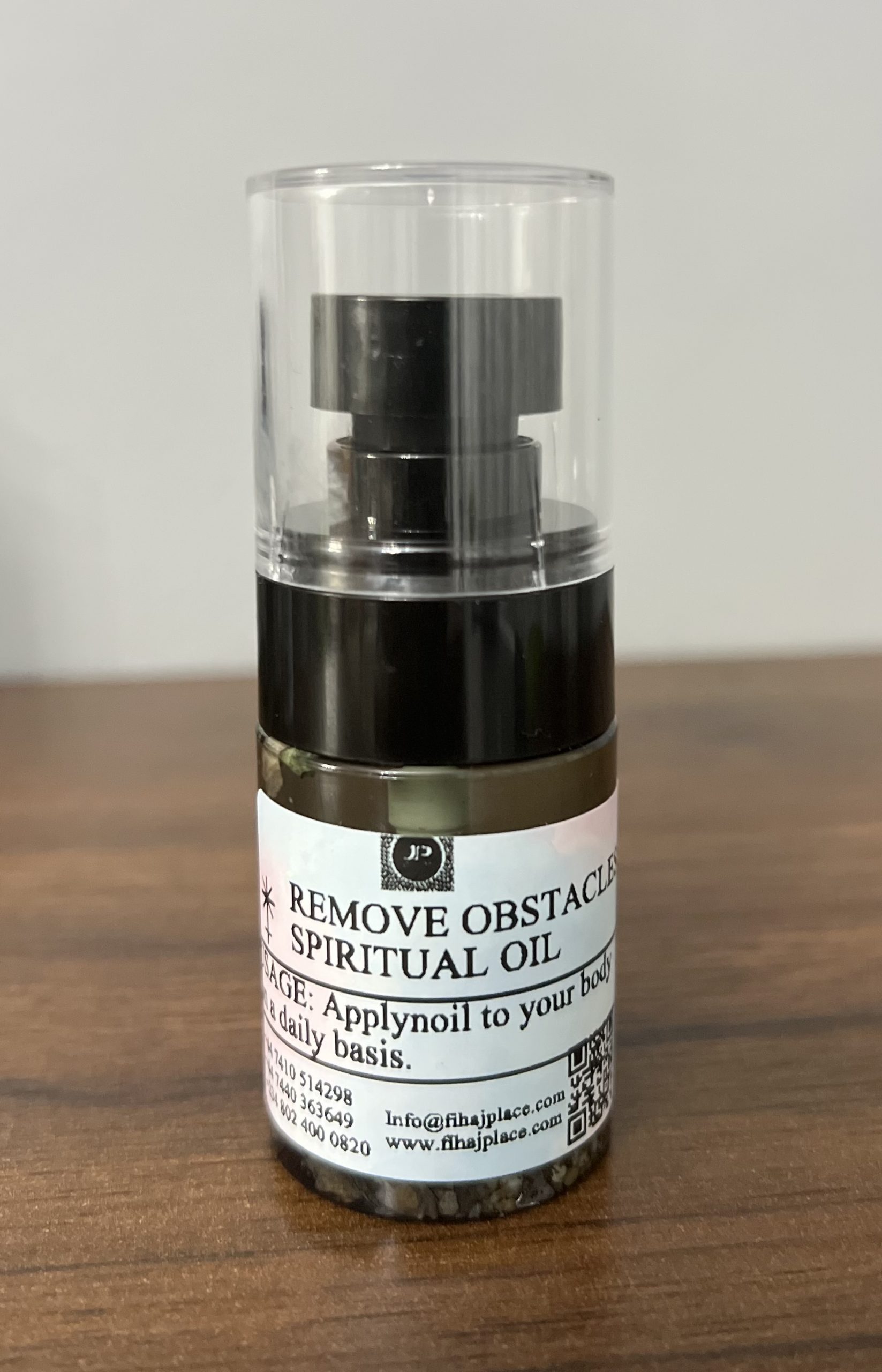Remove obstacles spiritual oil