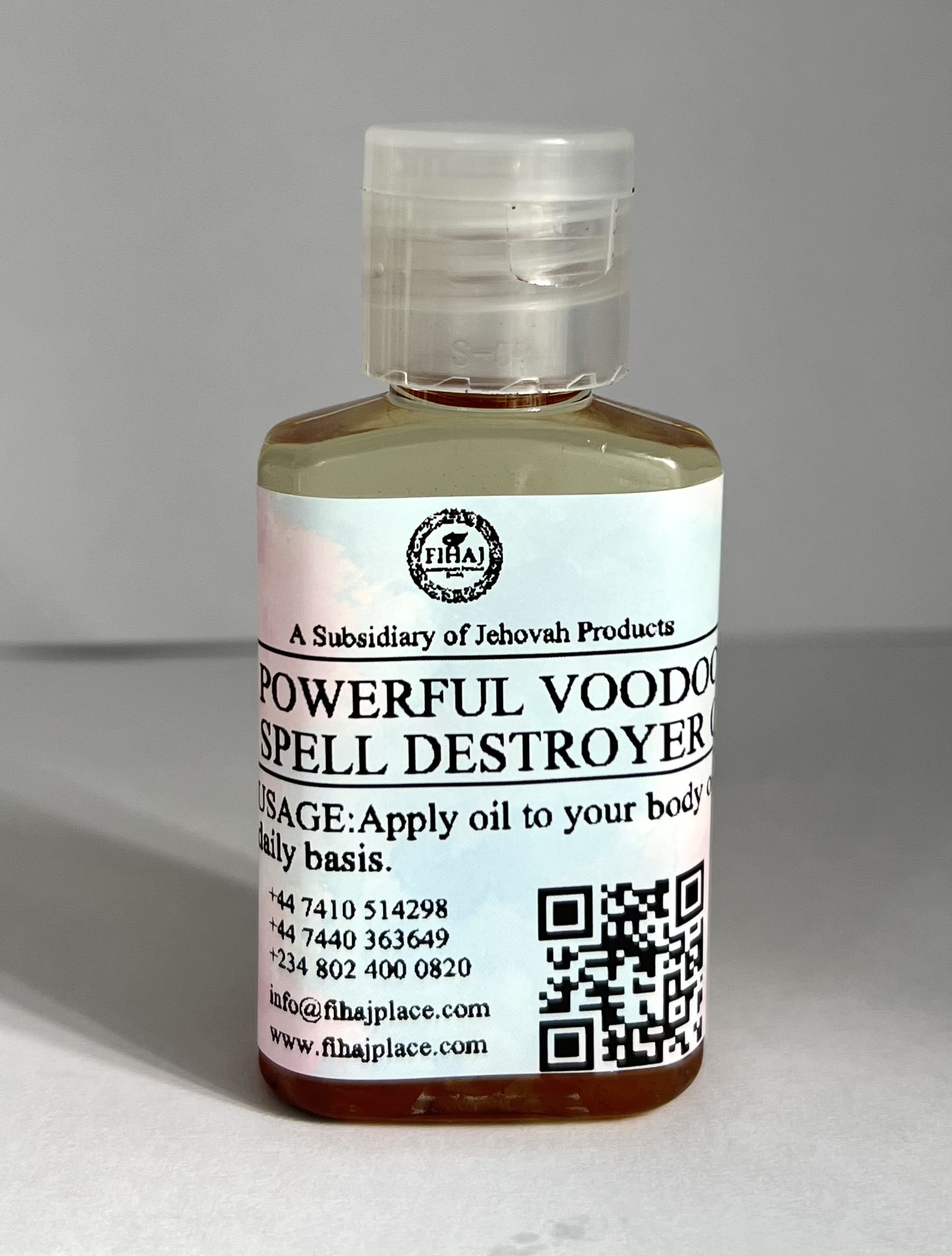 Voodoo Spell Destroyer Oil