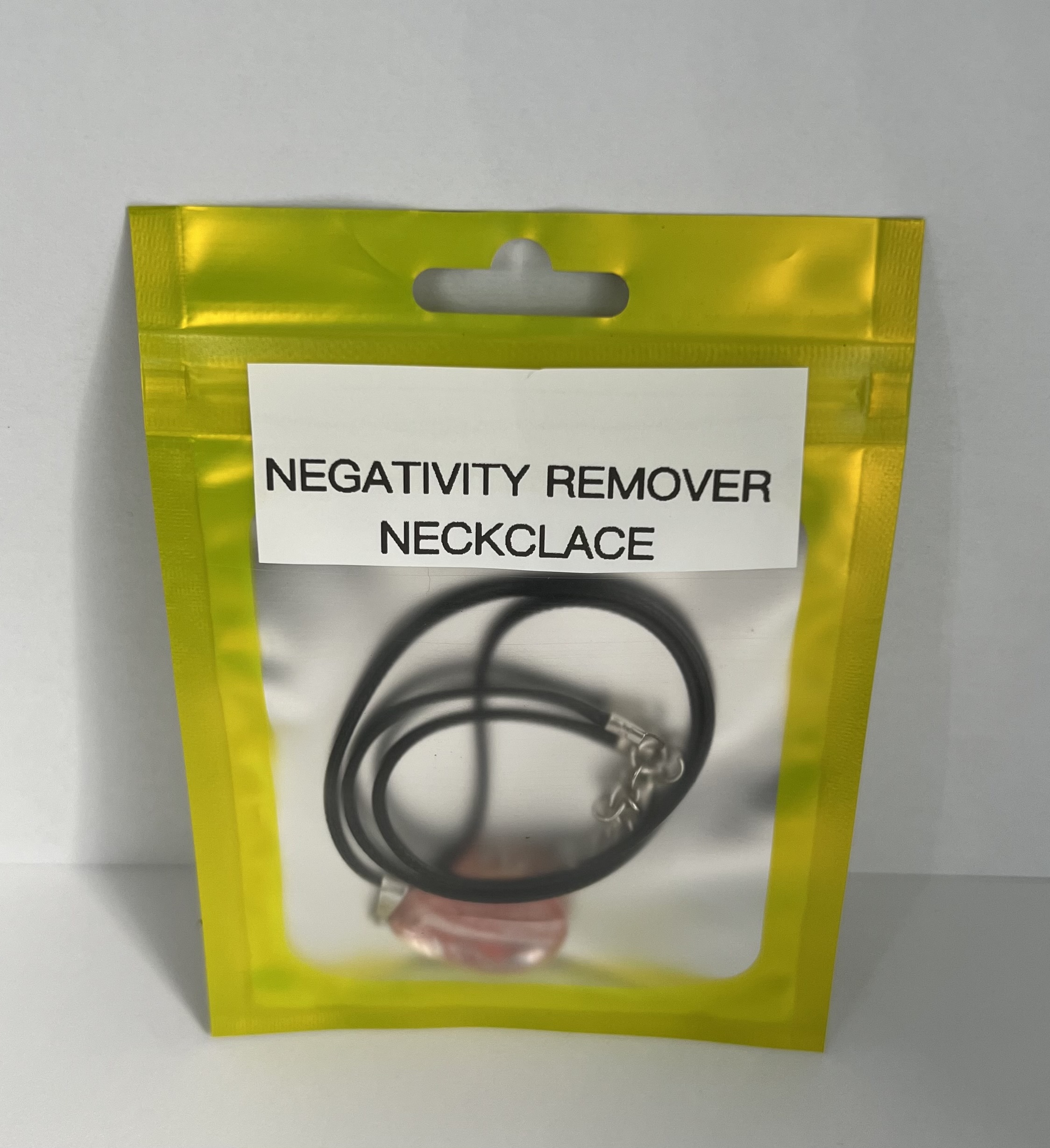 Negativity remover necklace